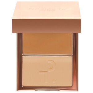 New Patrick Ta Major Skin Crème Foundation Finishing Powder Duo Light Medium 1